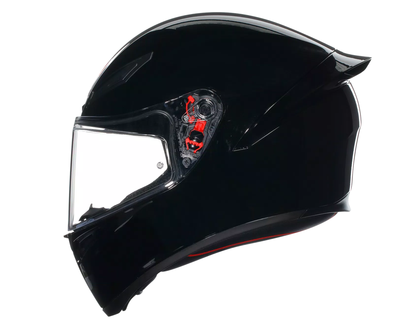 AGV K1 S Solid Gloss Black Helmet - Image 5