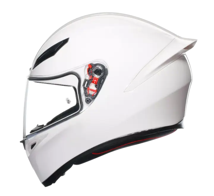 AGV K1 S Solid Gloss White Helmet - Image 4