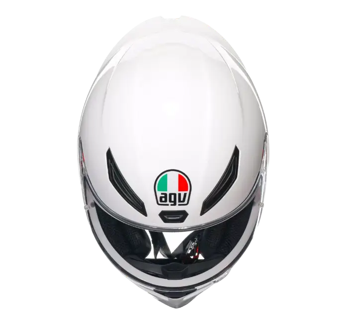 AGV K1 S Solid Gloss White Helmet - Image 6