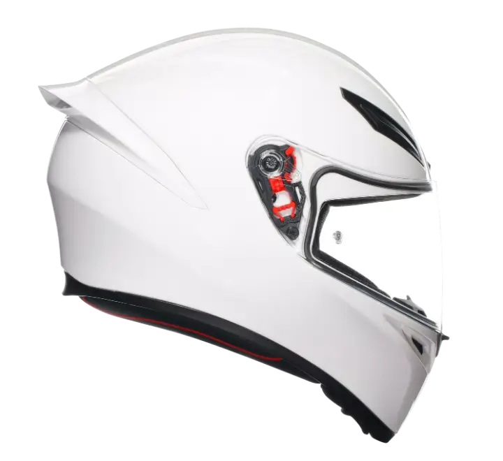 AGV K1 S Solid Gloss White Helmet - Image 2
