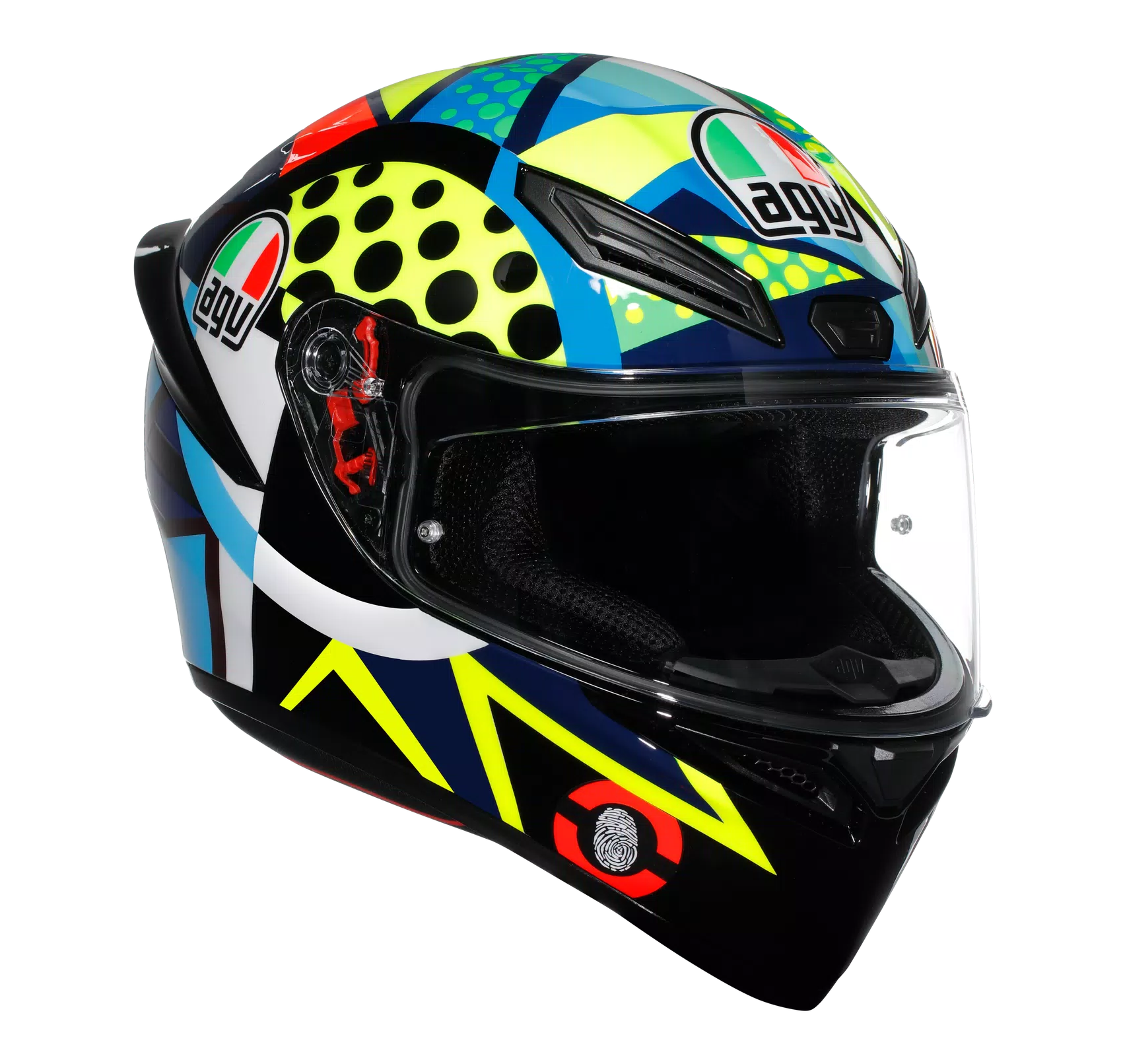 AGV K1 S Rossi Winter Test 2020 Gloss Helmet