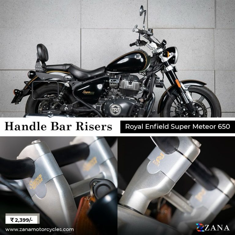 Zana- Handlebar Riser for Super Meteor 650 (Vertical, Aluminum)