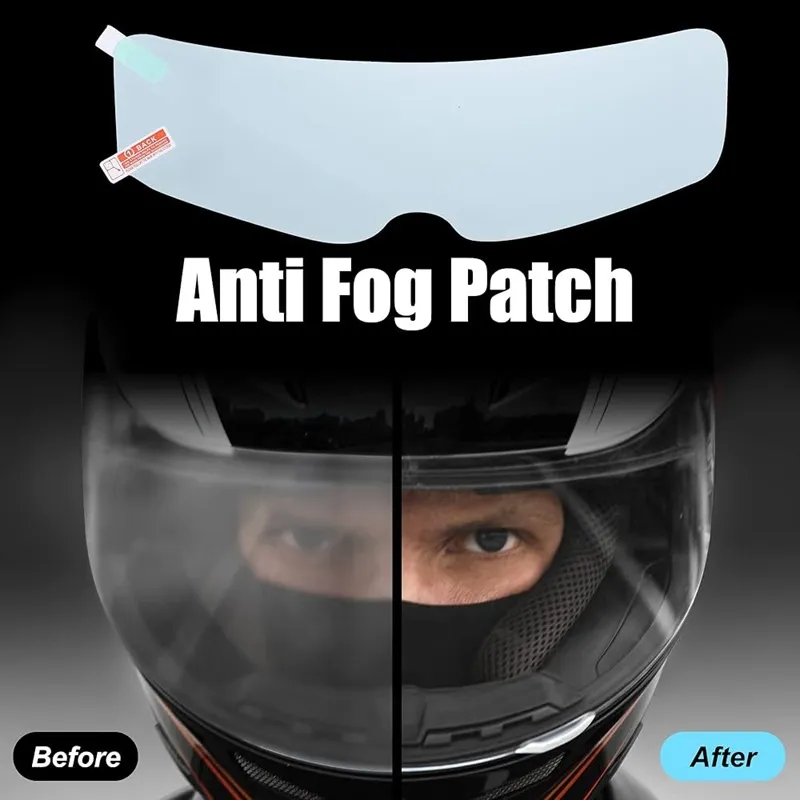 Universal Anti-Fog Visor Film for Helmet - Image 2