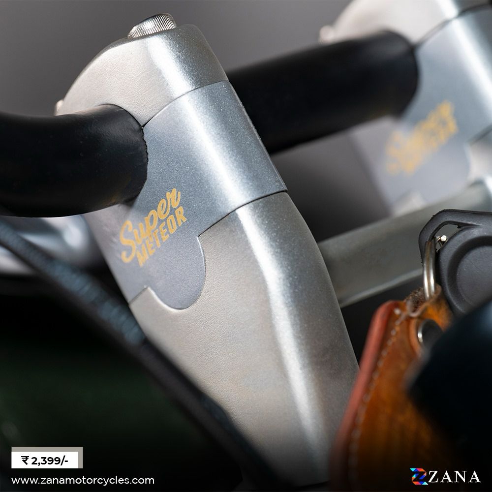 Zana- Handlebar Riser for Super Meteor 650 (Vertical, Aluminum) - Image 9