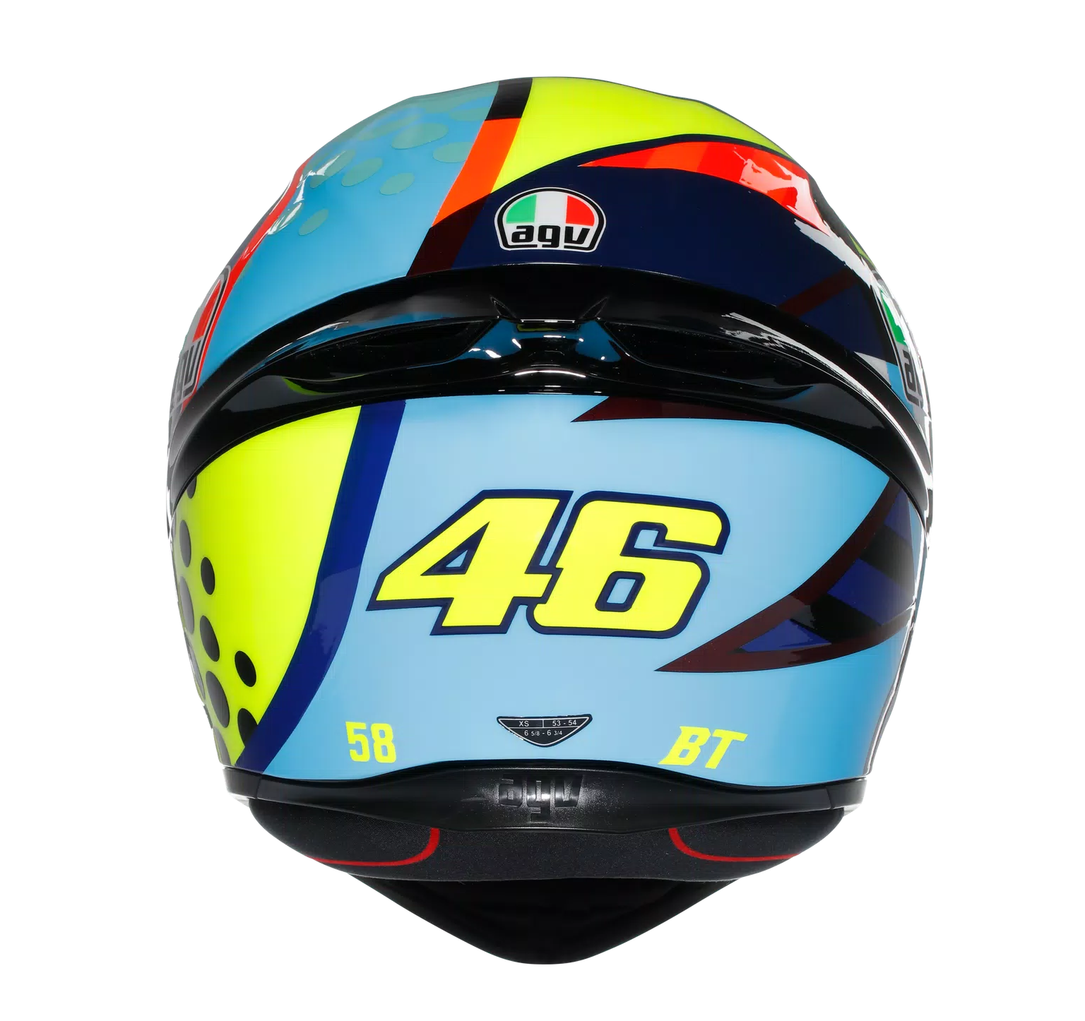 AGV K1 S Rossi Winter Test 2020 Gloss Helmet - Image 7
