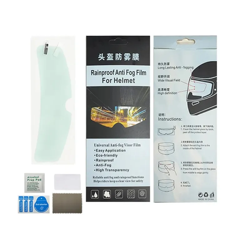 Universal Anti-Fog Visor Film for Helmet - Image 5
