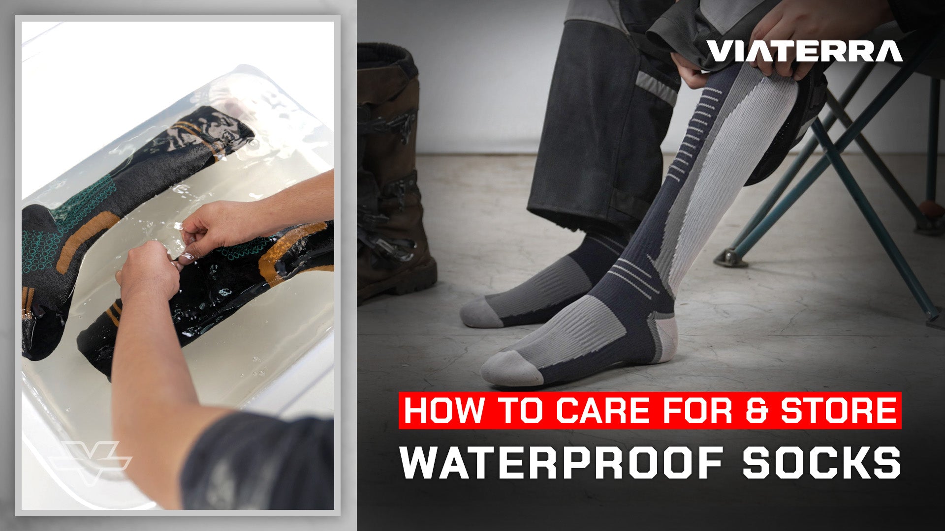 RANDY SUN – MERINO WOOL WATERPROOF KNEE HIGH SOCKS - Image 5