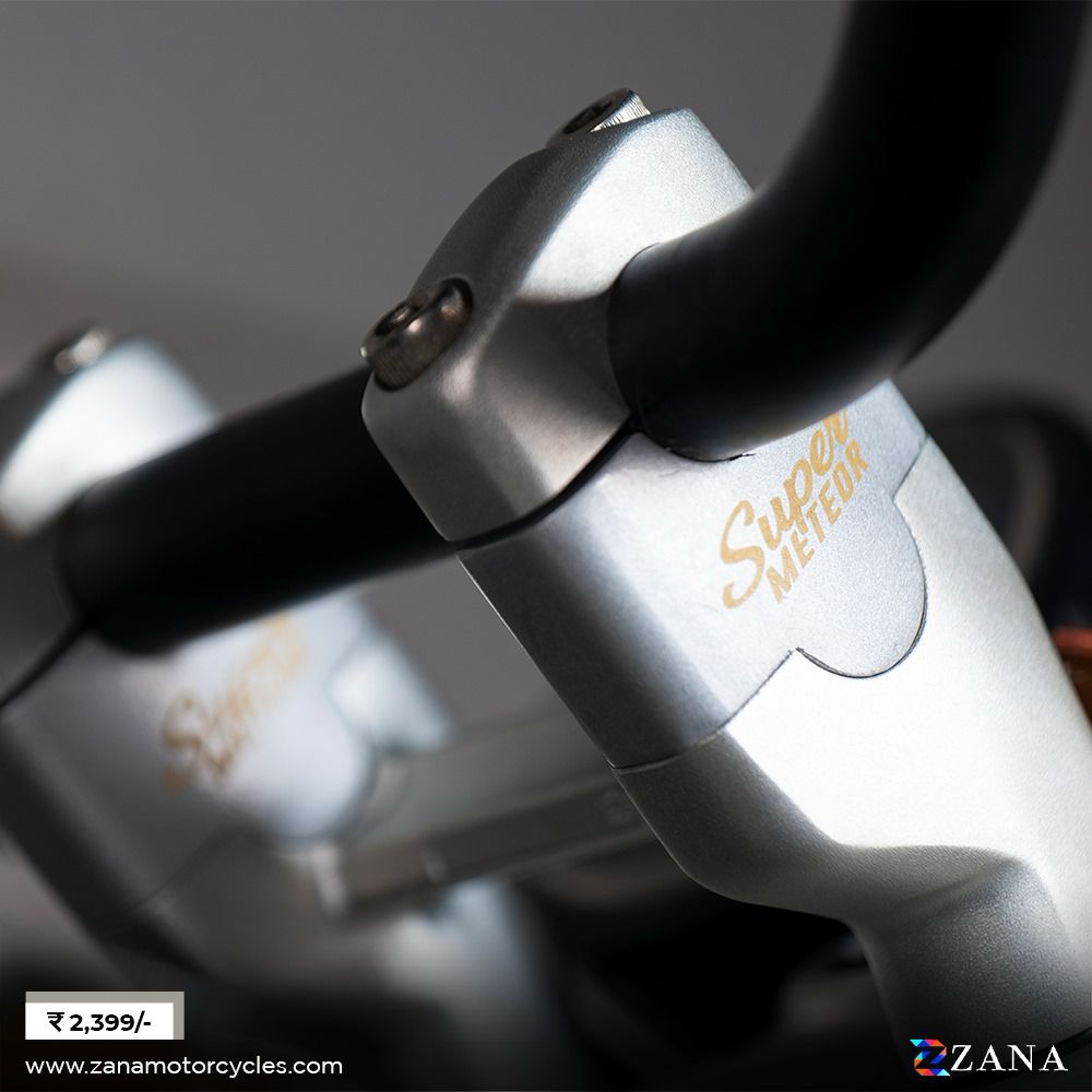 Zana- Handlebar Riser for Super Meteor 650 (Vertical, Aluminum) - Image 7