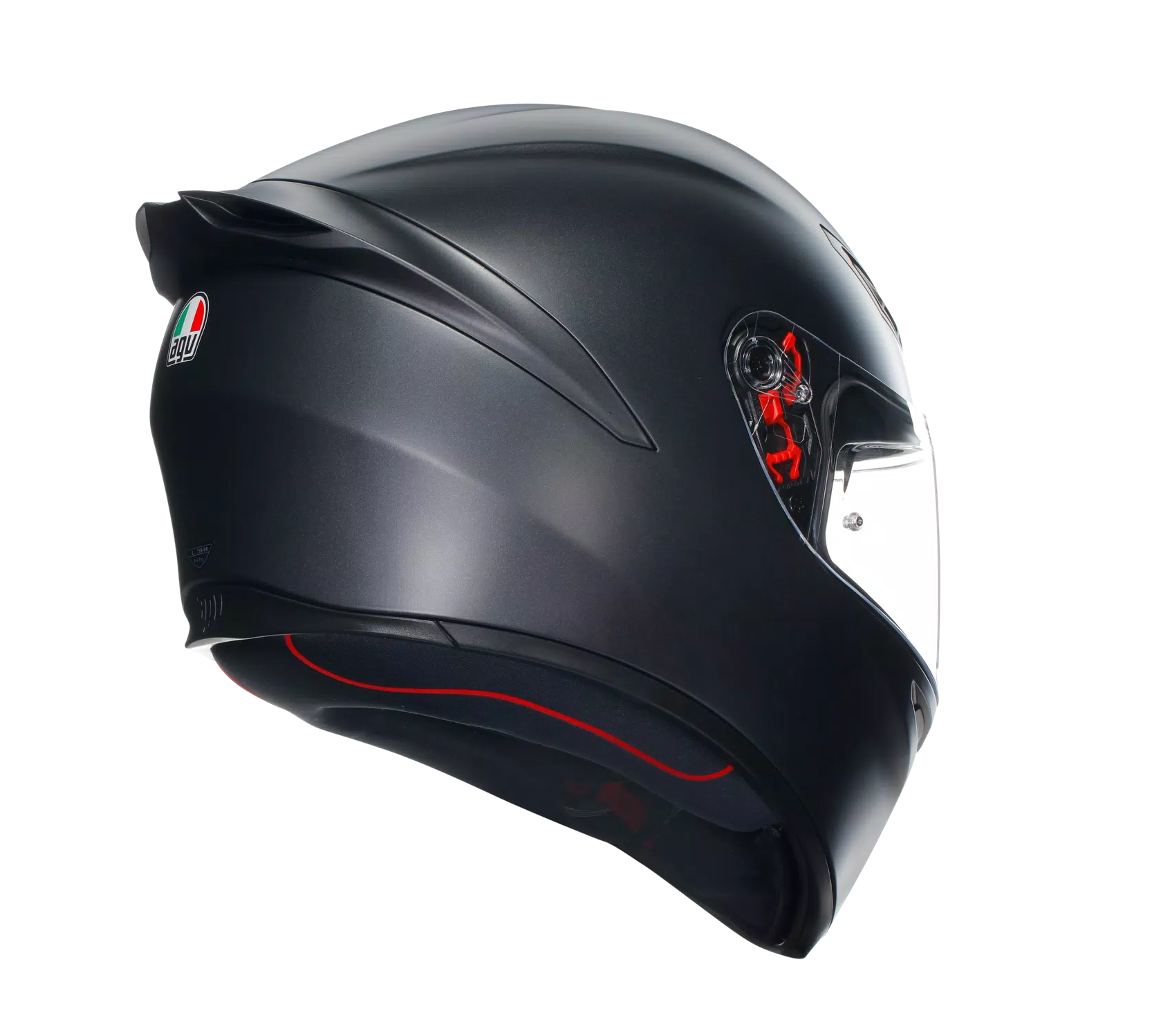 AGV K1 S Solid Matt Black Helmet - Image 4