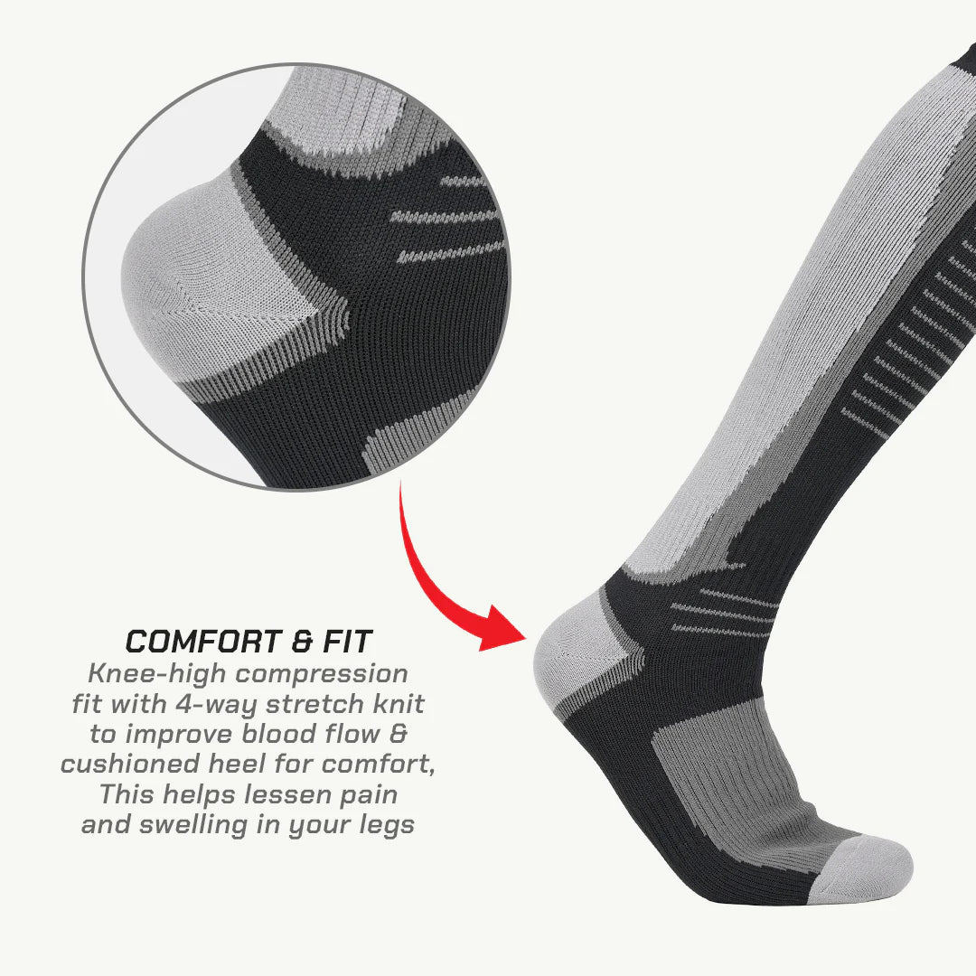 RANDY SUN – MERINO WOOL WATERPROOF KNEE HIGH SOCKS - Image 6