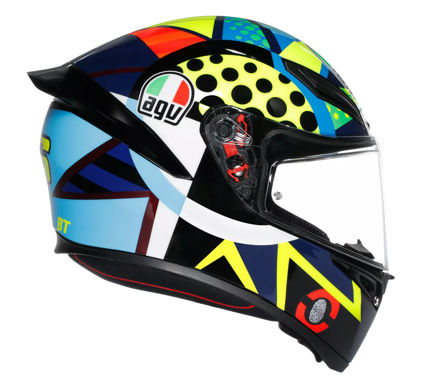 AGV K1 S Rossi Winter Test 2020 Gloss Helmet - Image 2