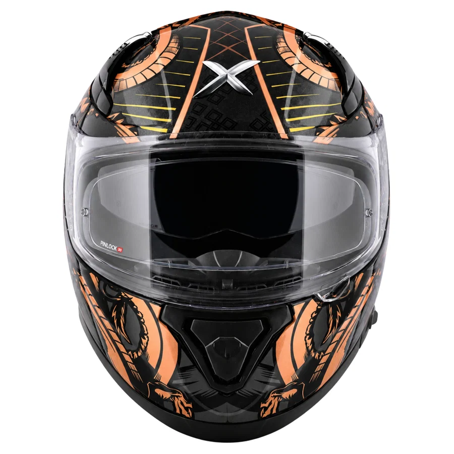 Apex Scratch Black Copper Helmet With Spoiler - Image 2
