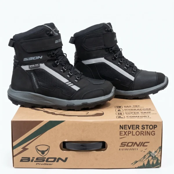 BISON SONIC – BLACK BOOT