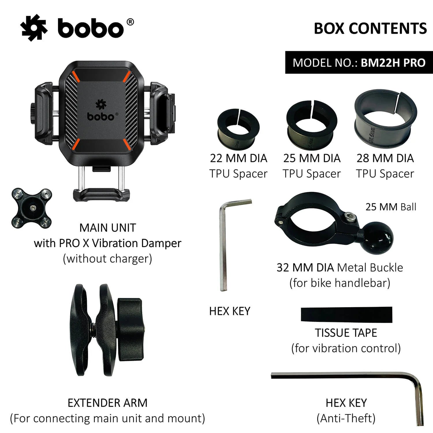BOBO BM22H/M PRO PHONE HOLDER - Image 3