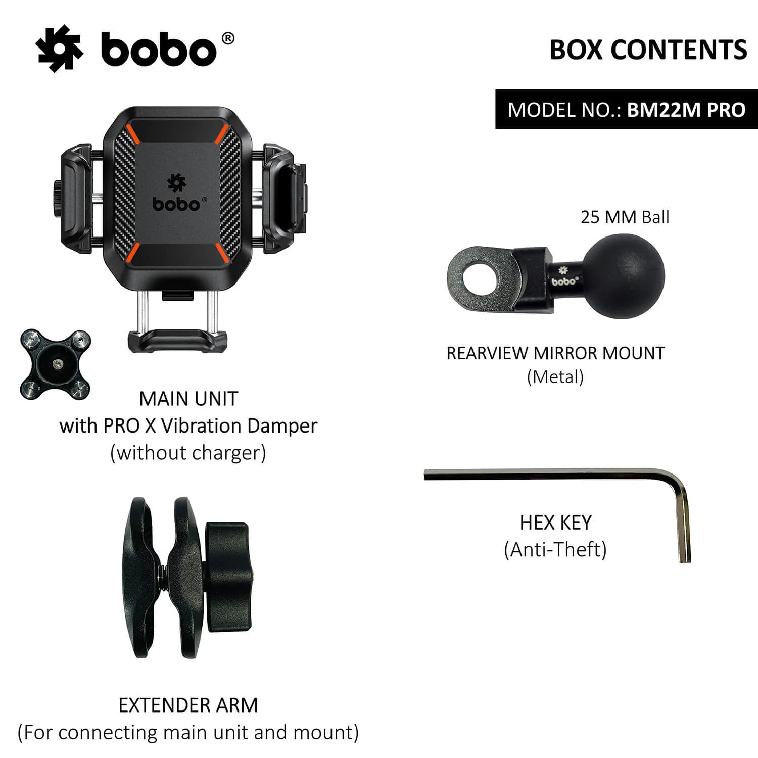 BOBO BM22H/M PRO PHONE HOLDER - Image 2