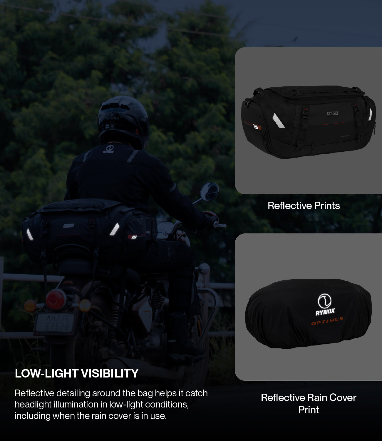 RYNOX OPTIMUS TAIL BAG 50L - Image 5