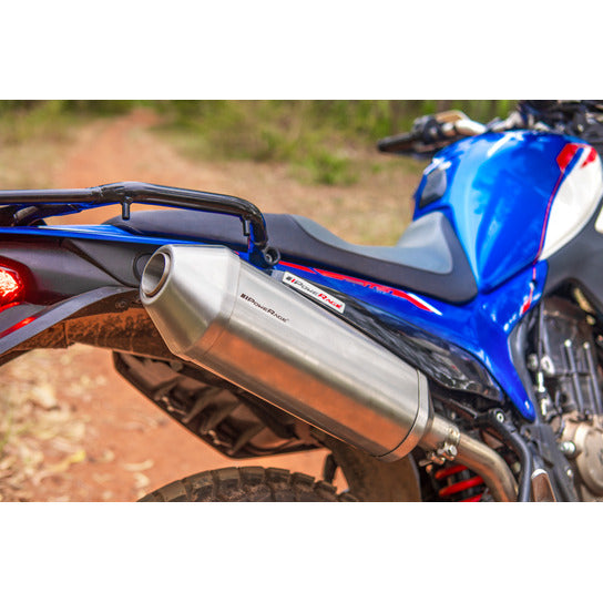 Powerage Slip-On Exhaust with Mid Pipe for Hero XPulse 210 - Image 3